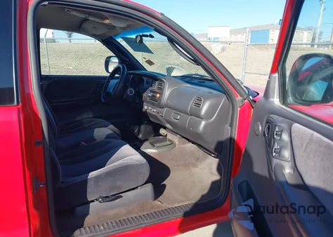 2000 Dodge Dakota Slt/Sport из США, поврежденный, VIN 1B7GL22N0YS529426